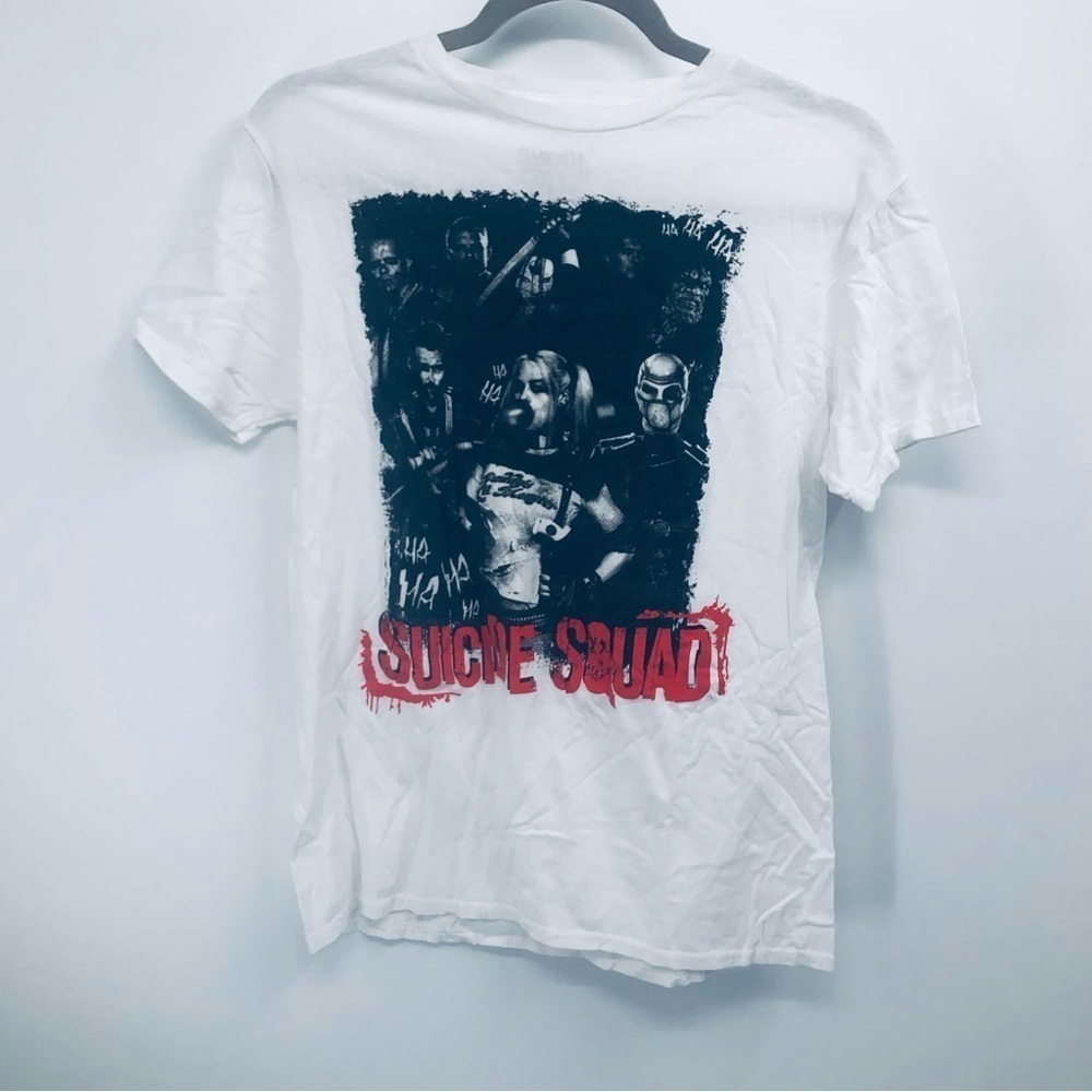 Suicide squad, women’s white T-shirt, size‎ medium